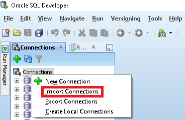notesOfMyJavaCareer: How to import Database connections into Oracle SQL ...