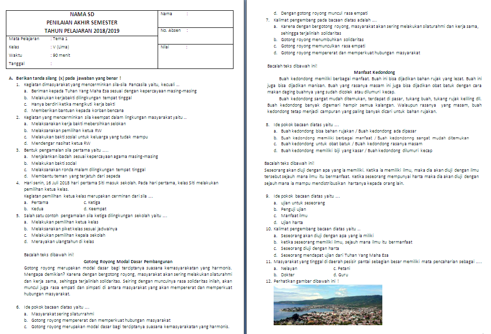 Soal Uas Pengantar Bisnis Semester 1 2020 Jejak Belajar