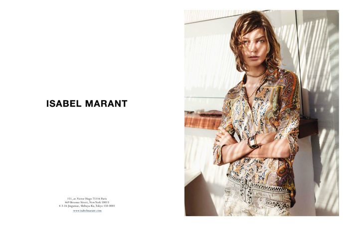 Trend Thirteen: Isabel Marant And Those Patterned Jeans