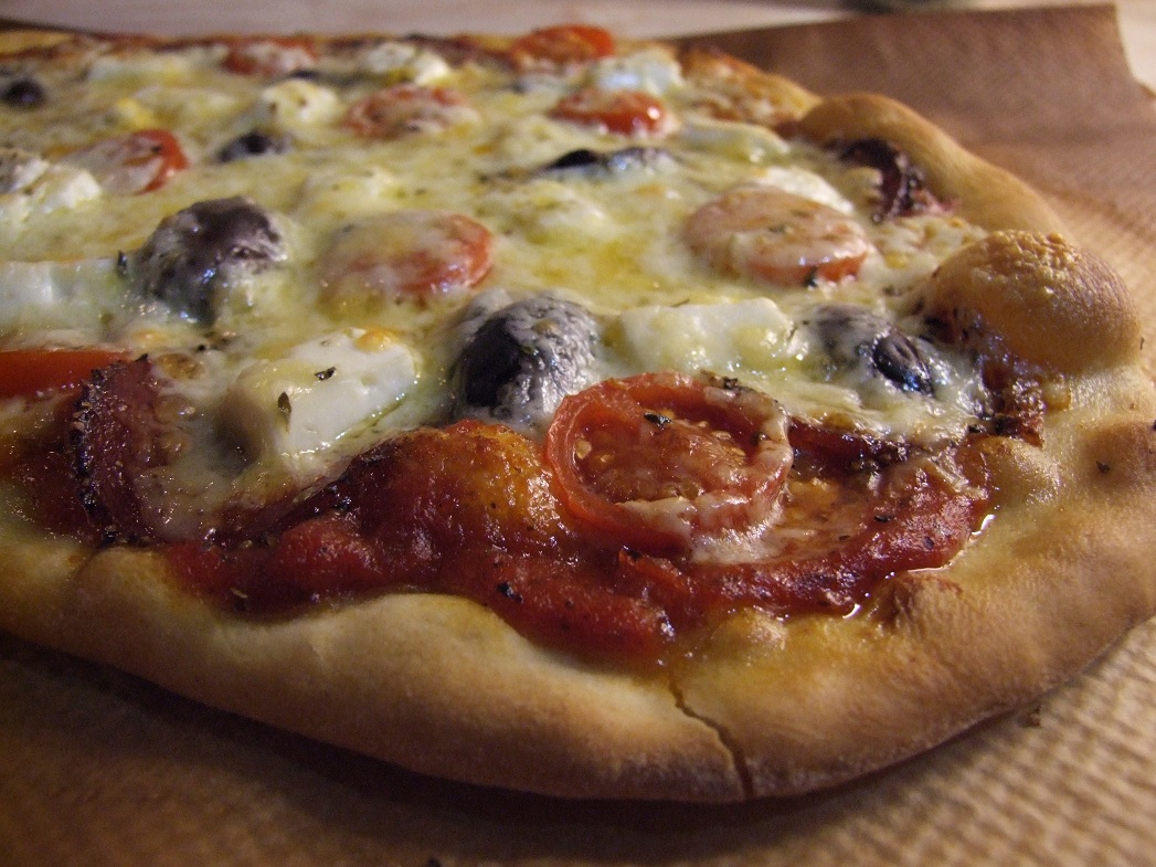 Mattalibanen Baka hemmagjord pizza på baksten