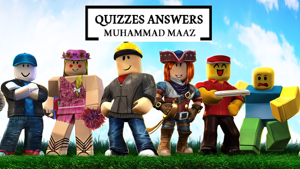 Roblox Quiz All Answers