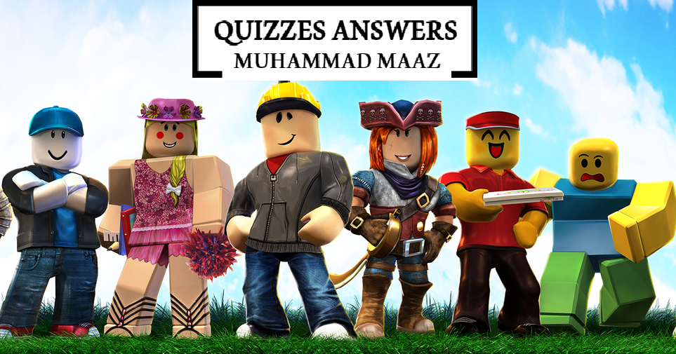 Roblox Knowledge Quiz 20 Questions Answers Persian Load Where