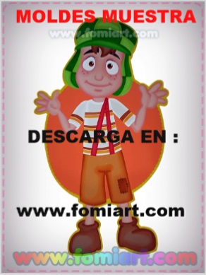 Moldes Gratis El Chavo Animado