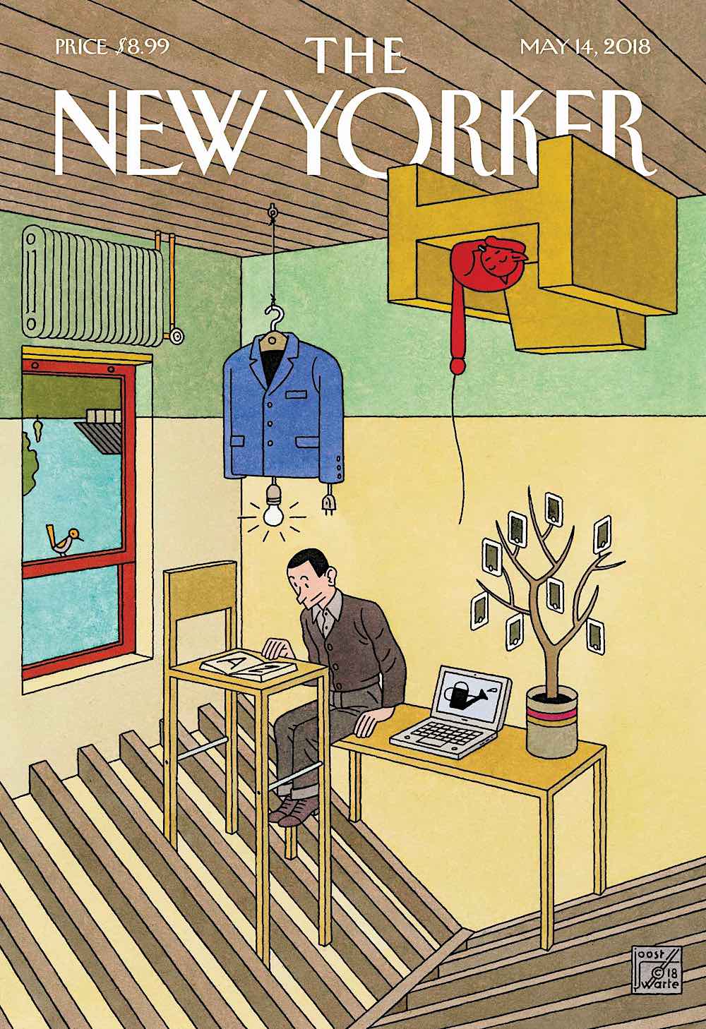 Joost Swarte illustration 2018 a Joost Swarte illustration for The New Yorker May 14 2018