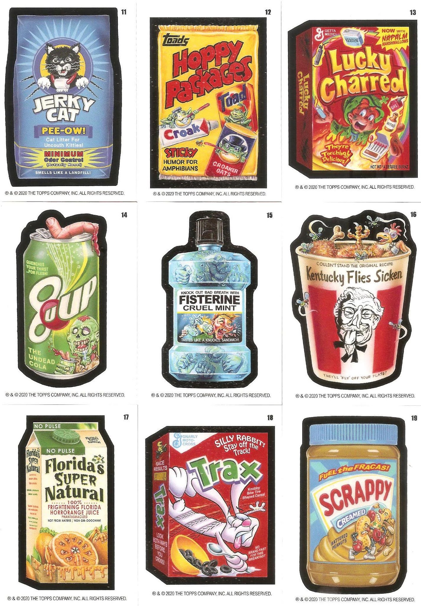 wacky packages 2020 wacky packages 2020