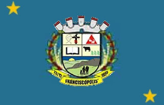 Bandeira de FranciscÃ³polis MG