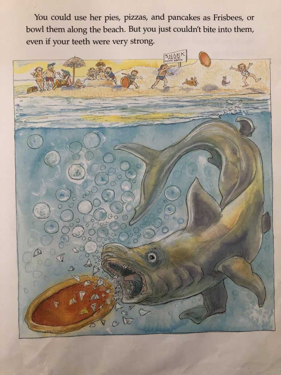 Momo celebrating time to read The Rattlebang Picnic by Margaret Mahy