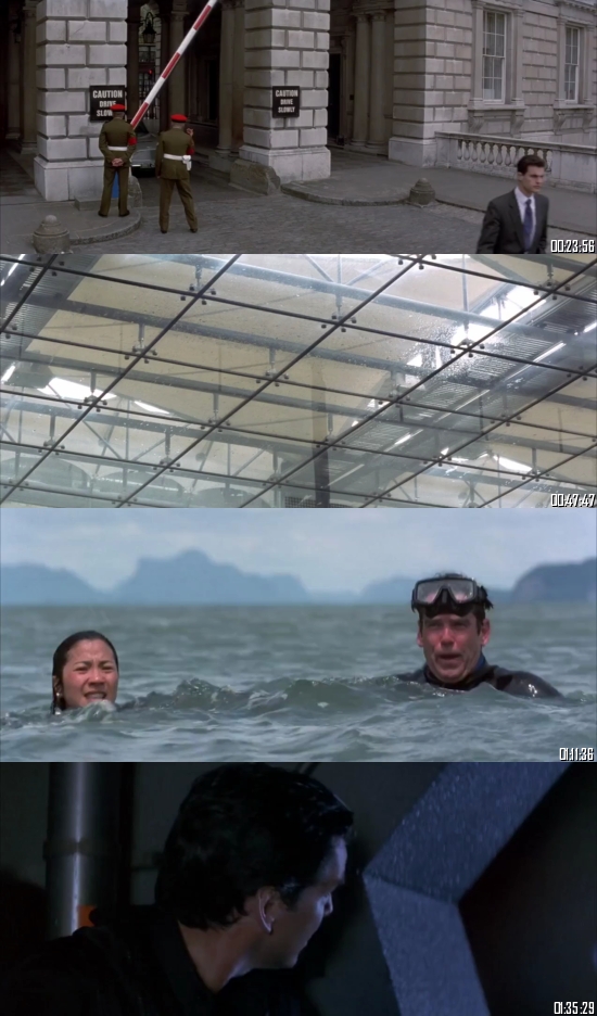 Tomorrow Never Dies 1997 BRRip 720p 480p Dual Audio Hindi English Full Movie Download