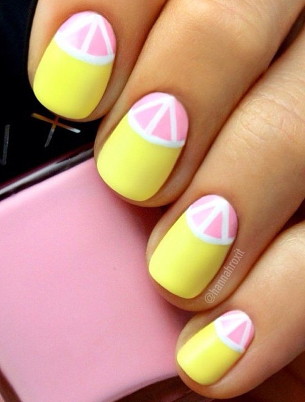 Some "In Trend" Half Moon Nail Art Ideas To Try