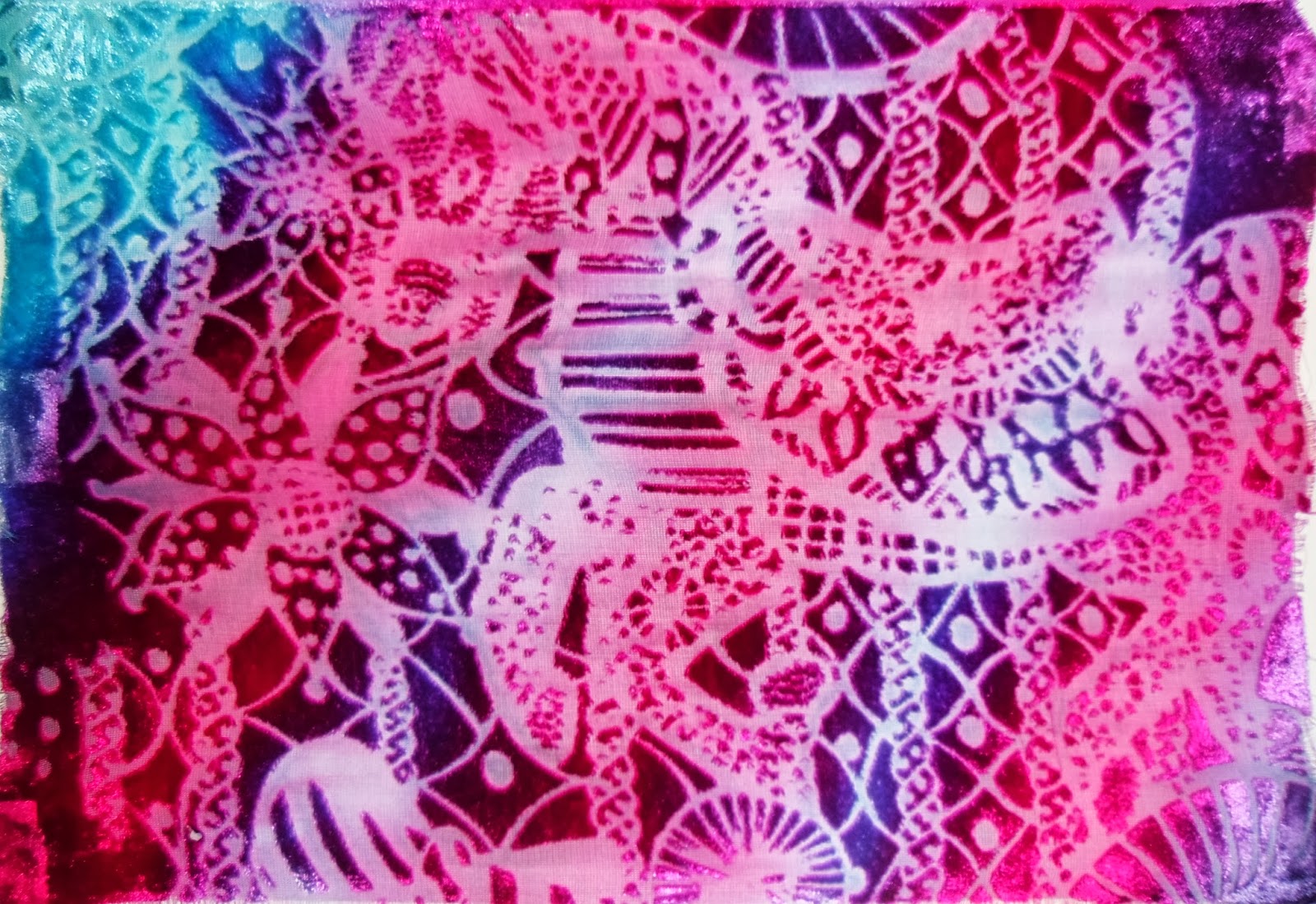 Naomi Peace's Textiles: My Devore Prints