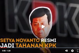 BREAKING NEWS!!!   VIDEO: Resmi, Setya Novanto Jadi Tahanan KPK