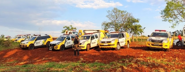 Polícia cumpre reintegração de posse em Nova Cantu