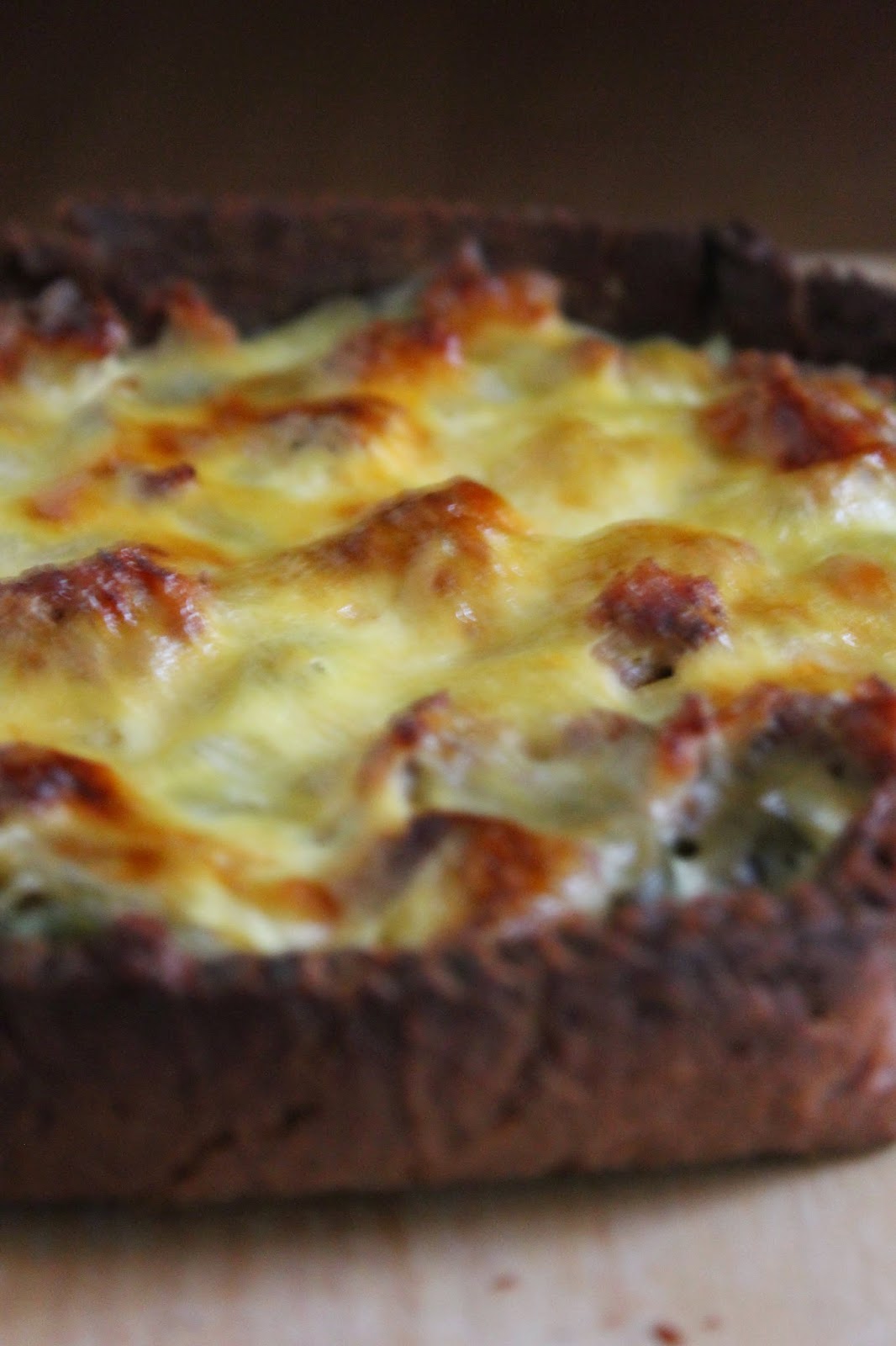 quiche salsiccia e carciofi