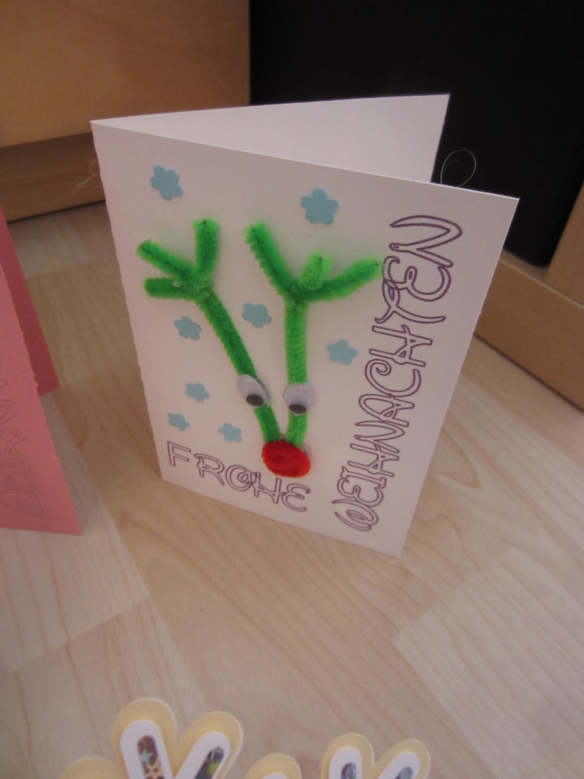 VaNaMas Kinder - und Familien - Blog: Weihnachtskarten selber basteln