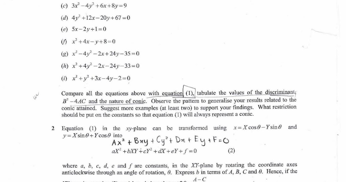 Mathematics (t coursework stpm 2019) image