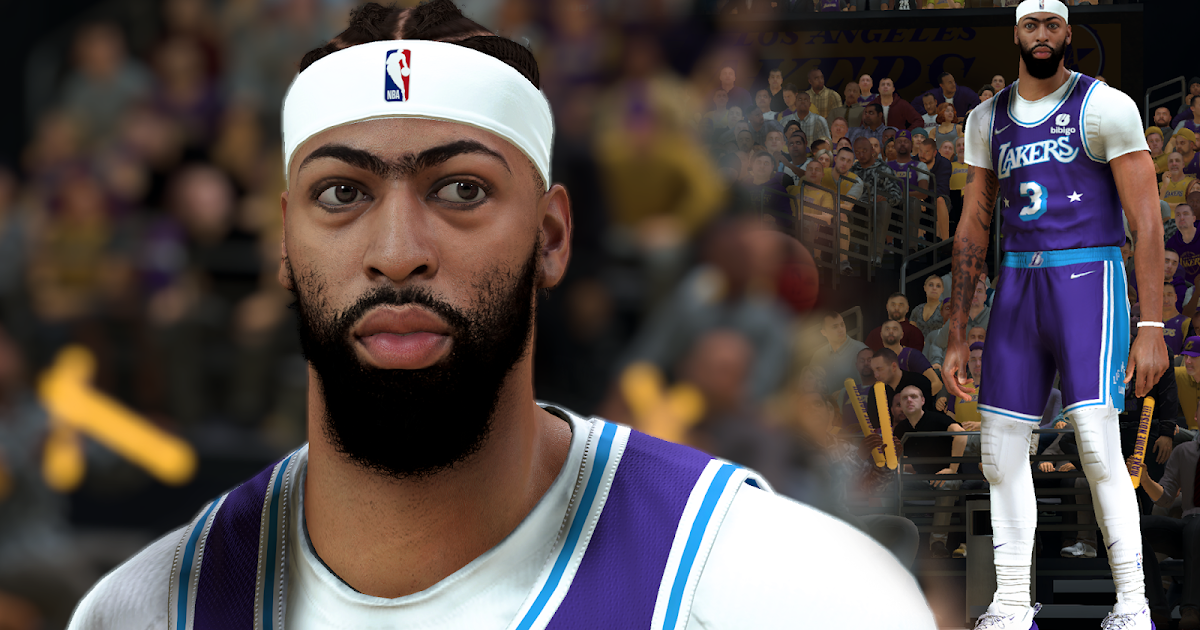 NBA 2K23 Anthony Davis Realistic Cyberface and Hair Update (Current Look) -  PPP