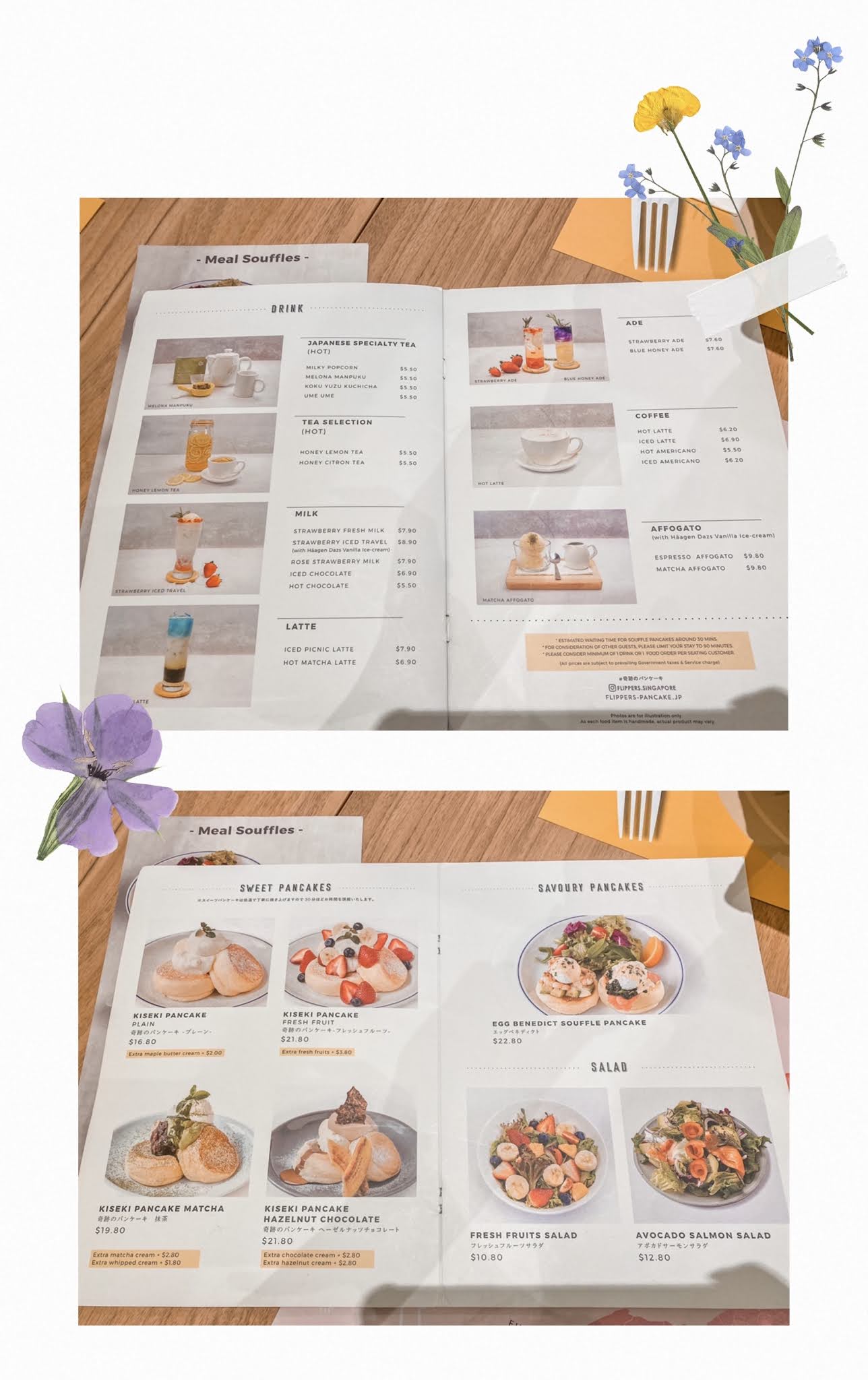 Fluffy Souffle Pancakes Flipper's Singapore Food Review Faithfullyours