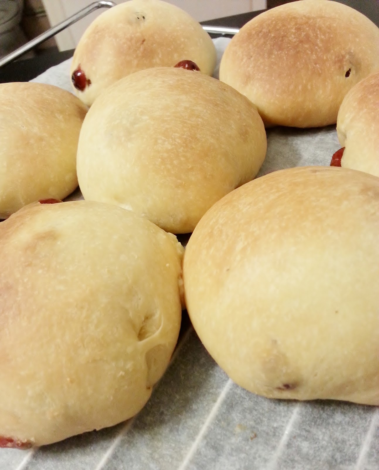 Cranberry Cream Cheese Buns Recipe themoodkitchen