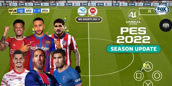 DOWNLOAD PES 2022 PPSSPP ISO PS5/PS4 CAMERA | PES 2022 ISO DOWNLOAD