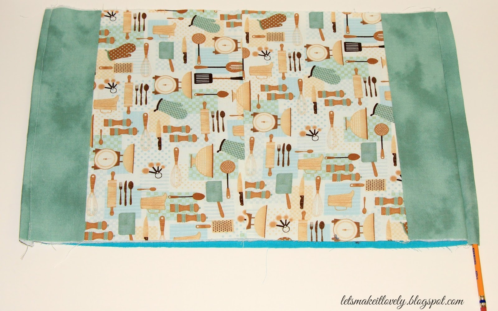 Let's make it lovely Sew a Grocery Bag Holder