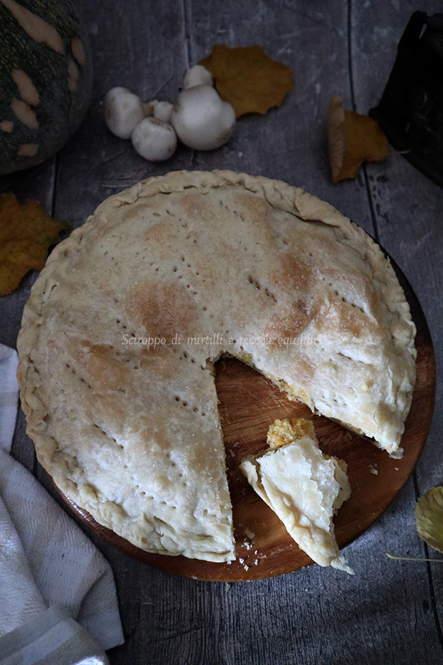 Torta di zucca alla ligure