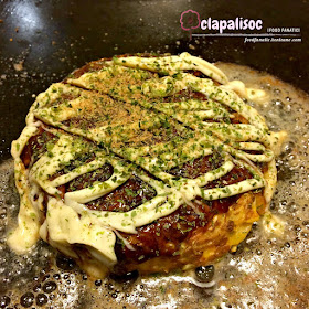 Cheesy Pork Okonomiyaki