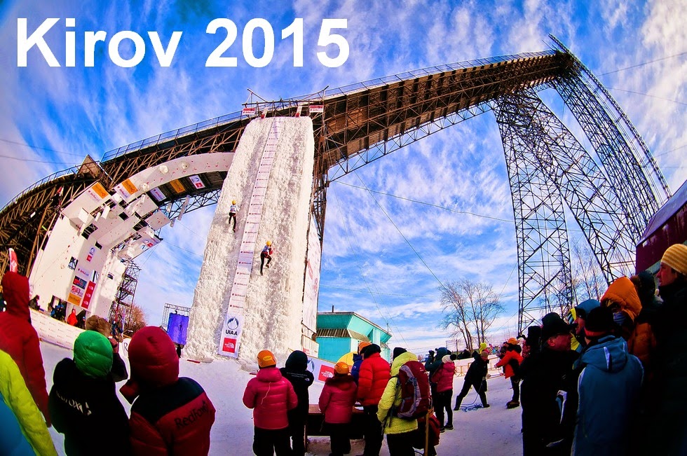 Ice Climbing World Cup Kirov 2015