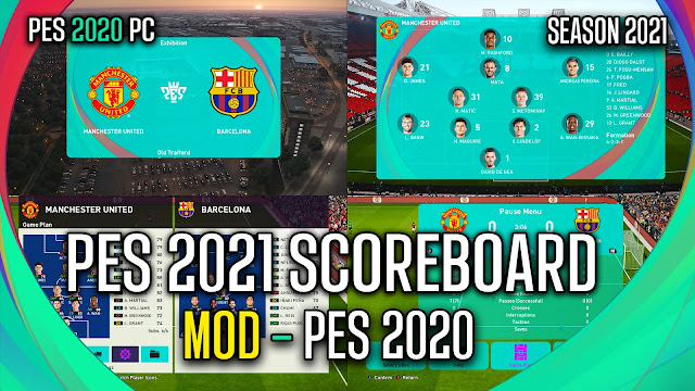 Pes 2020 Rt Scoreboard Pes 2021 Mod By Rean Tech Download Install On Pc