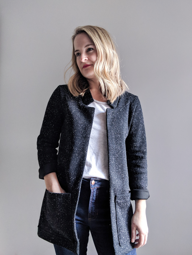 fulton sweater blazer