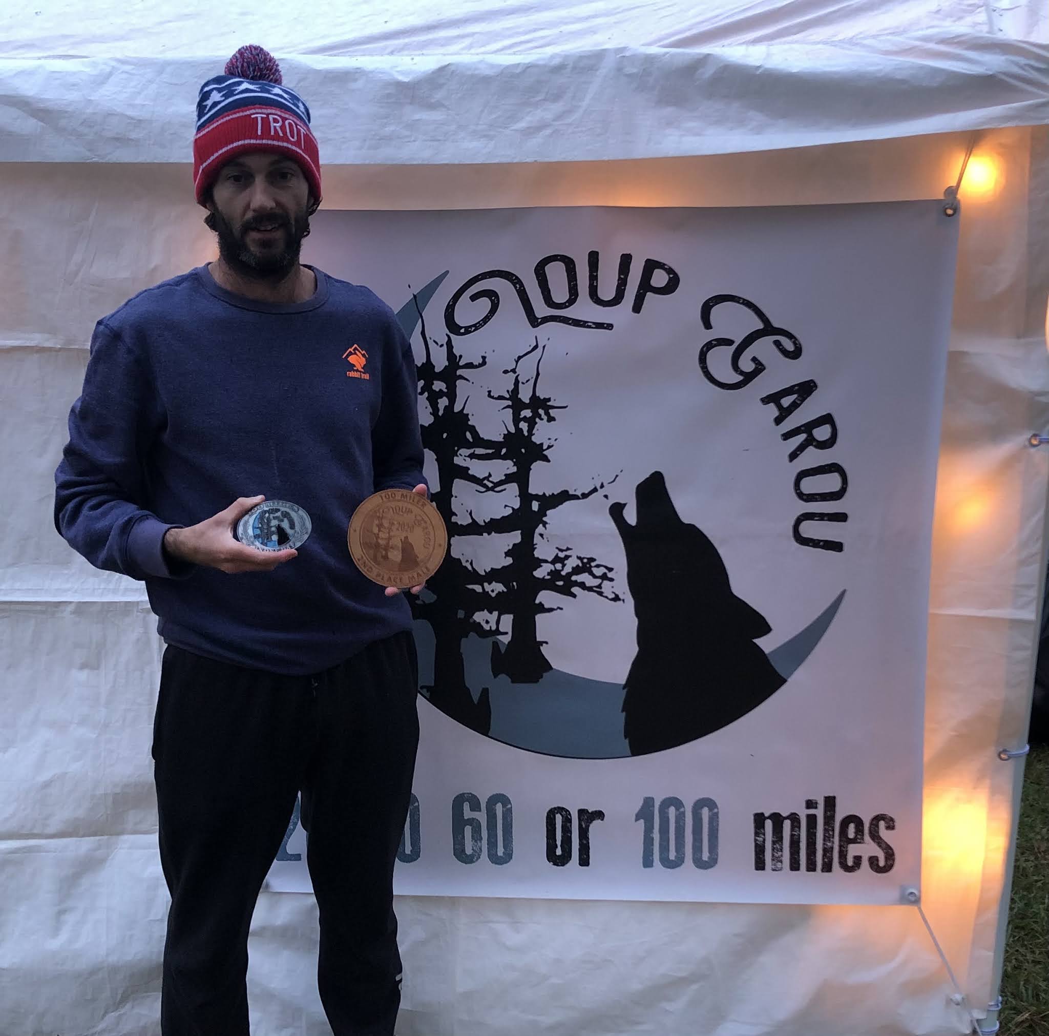 Trevor Meding ultrarunningdad Loup Garou Trail Run