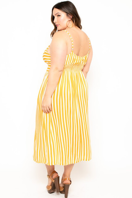 Luxe Daily: Luxe Daily Pick: Summer Button Front Dress by Curvy Sense