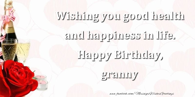 Happy birthday wishes my grand mom
