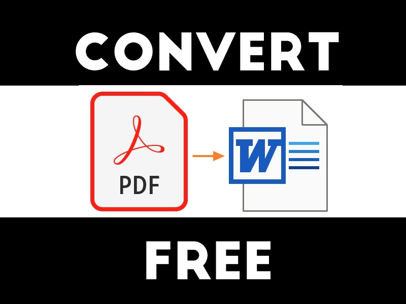 how to convert pdf to editable word document free