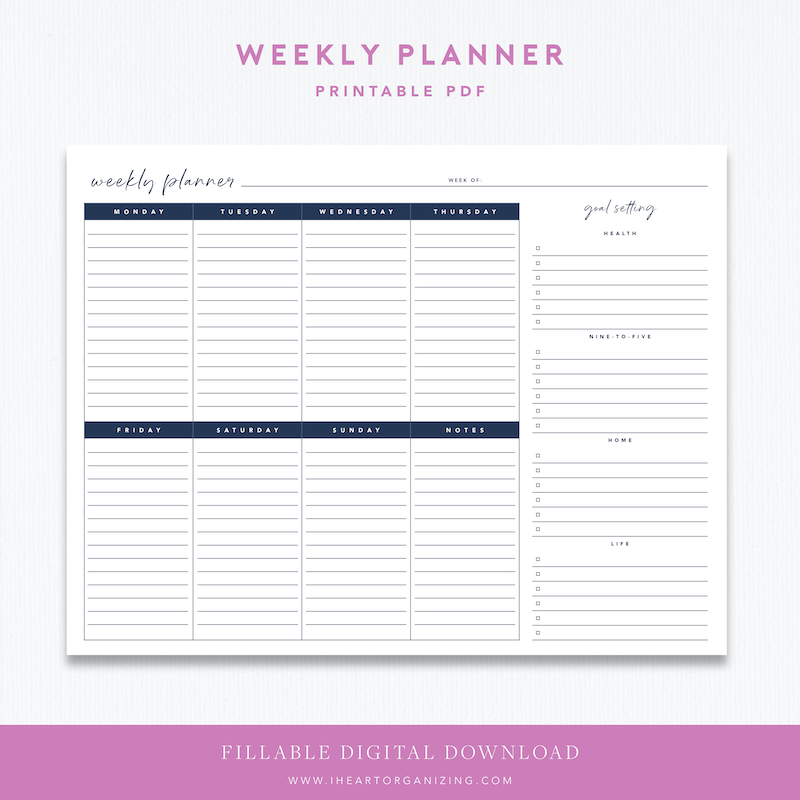 IHeart Organizing: Free Printables