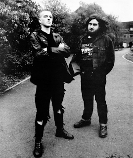 En la imagen: los dos cerebros de Godflesh: justin Broadrick y G.C. Green