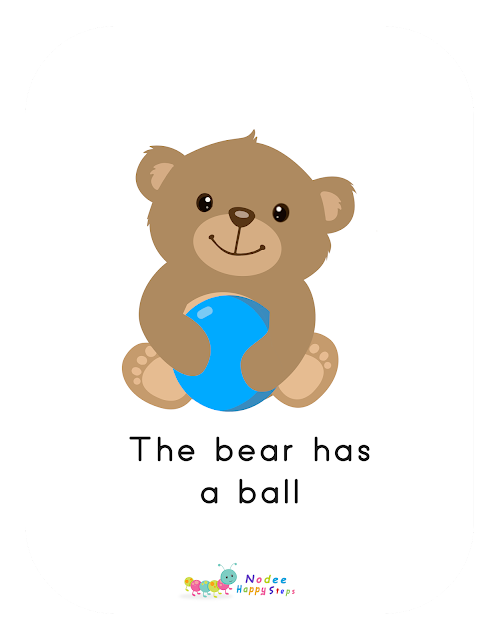Letter B story for Kids - The Bear