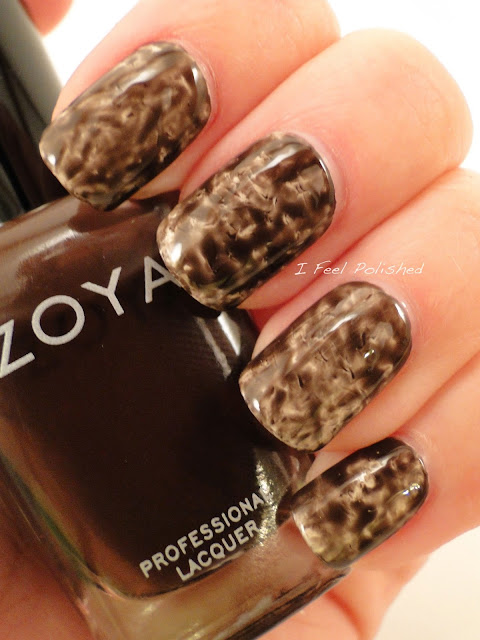 Plastic Wrap Nails Plastic Wrap Nails