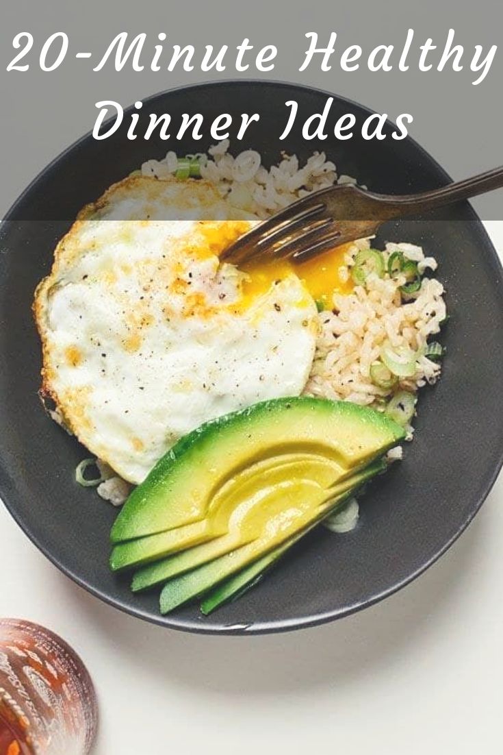 20-Minute Healthy Dinner Ideas - Recipes Mom