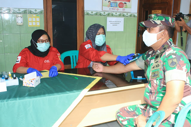 Dandim 0723/Klaten Letkol Kav Minarso,S.I.P Melaksanakan Tensi