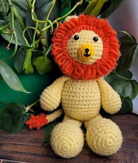 PATRON GRATIS LEON AMIGURUMI 42548