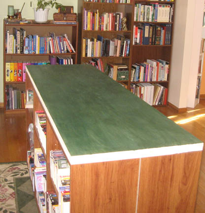Creative Miscellany: Inexpensive Library Table