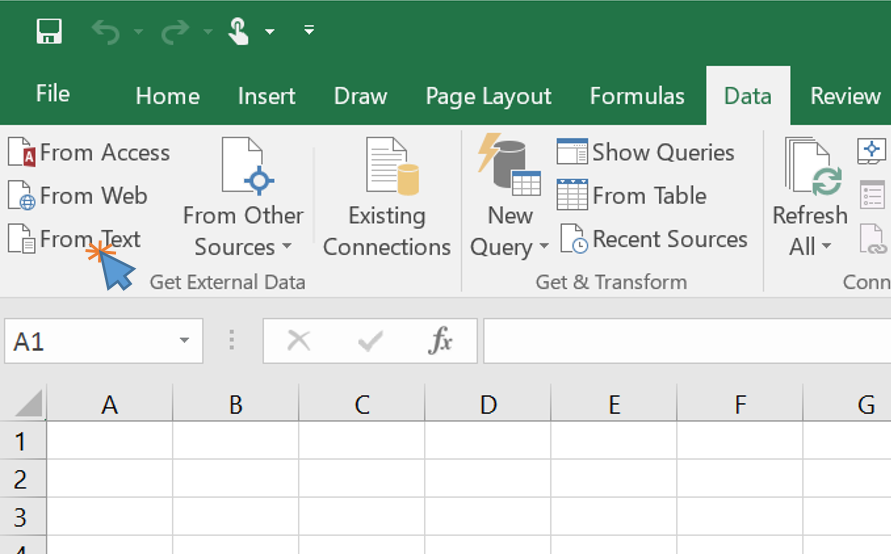 importing-data-into-excel-worksheet
