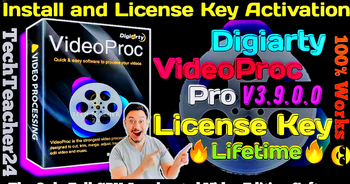 license key of videoproc