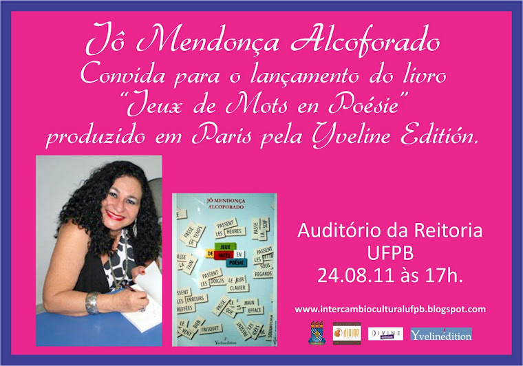 CONVIDO PARA LANÇAMENTO OFICIAL  24 DE AGOSTO 2011 ÀS 17:00 HORAS NO AUDITÓRIO DA UFPB