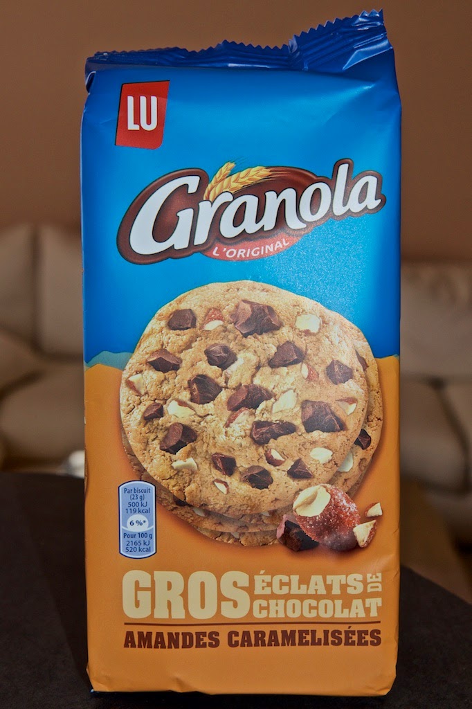 Granola Cookies Chocolat & Amandes Caramélisées (184g) par LU