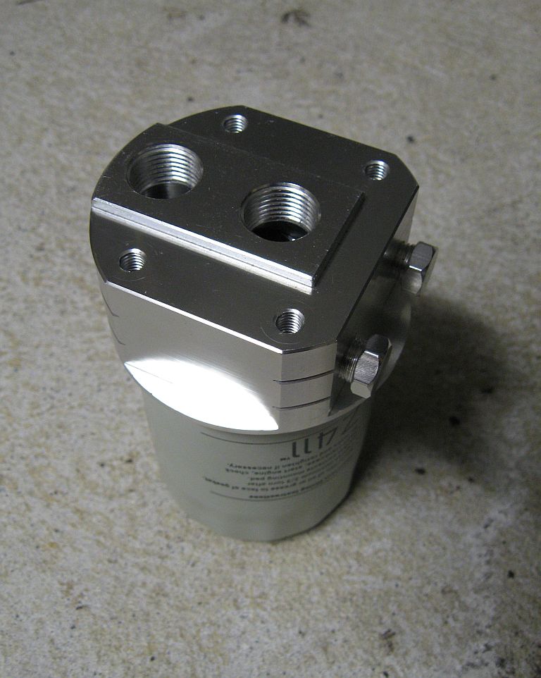 Remote Oil Filter Mount