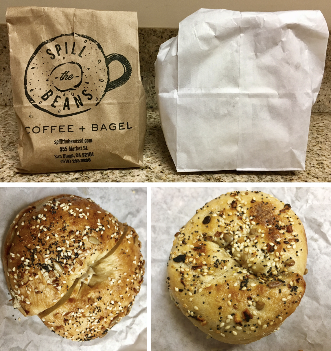SanDiegoVille Comparing San Diego's Newest Bagels Nomad Donuts Wood