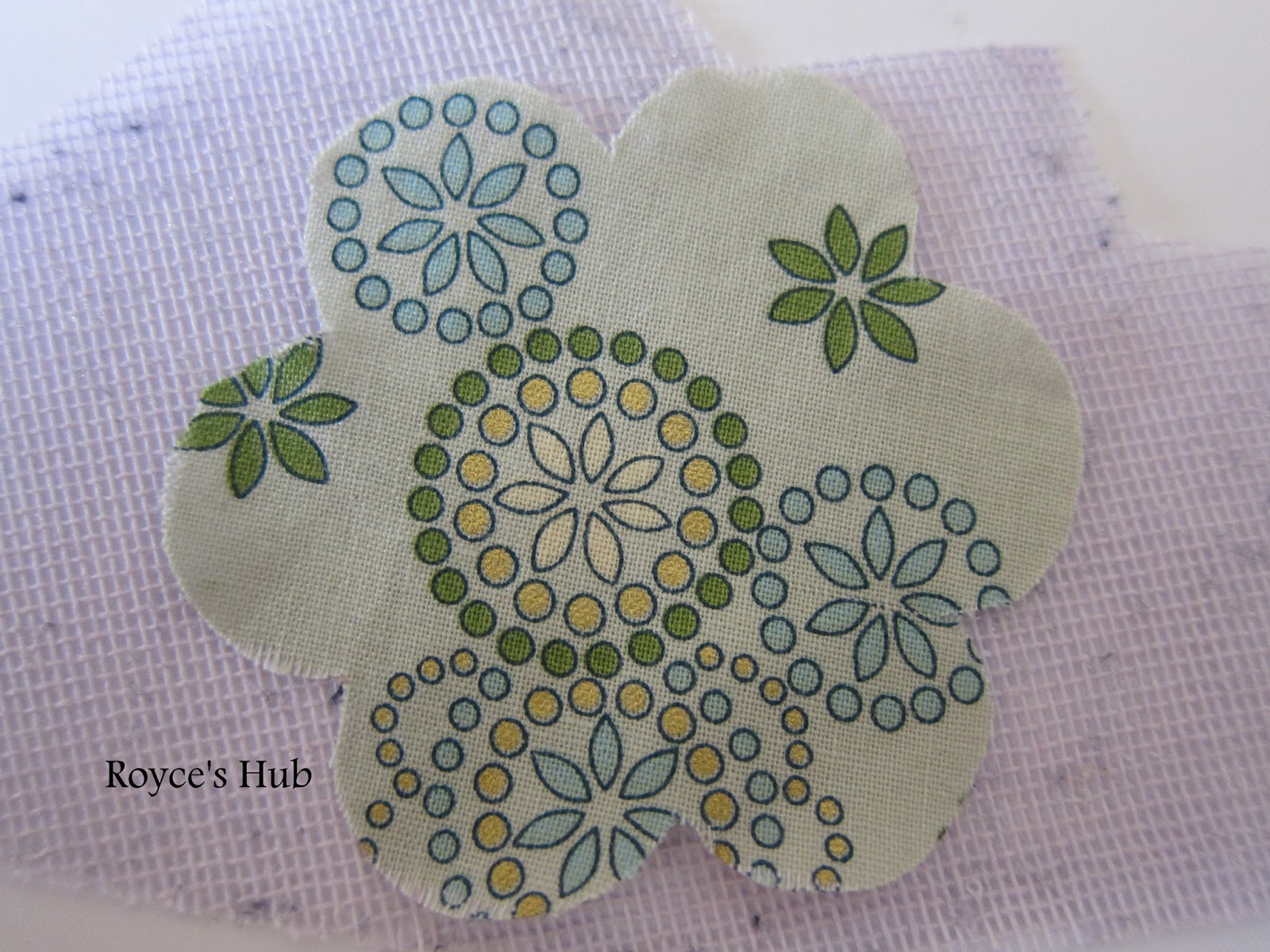 Royce's Hub Hand Applique Using Blanket Stitch A Tutorial