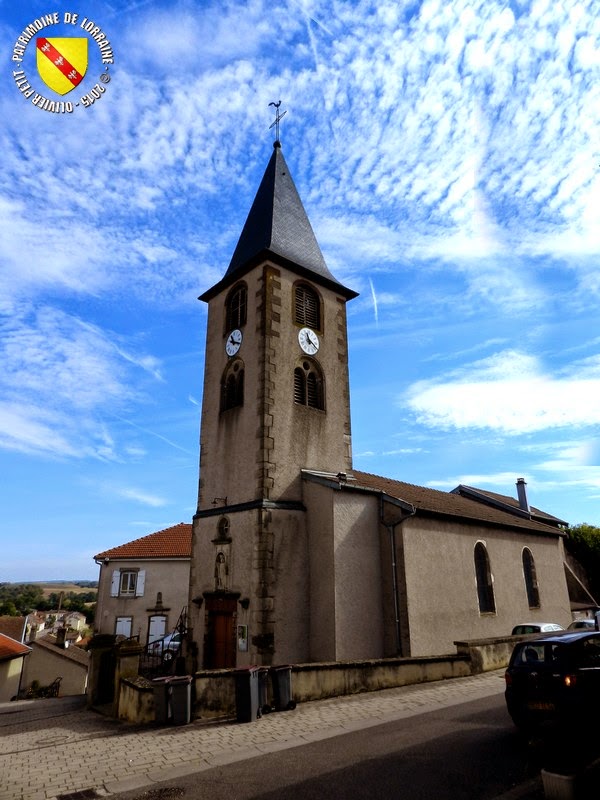 PATRIMOINE DE LORRAINE POUSSAY (88) Eglise SaintMaurice et SaintAndré