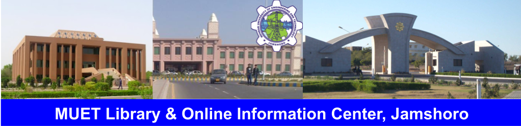 MUET Library and Online Information Center, Jamshoro
